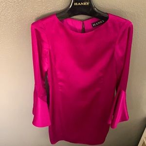 Brand New HANEY bell sleeve dress